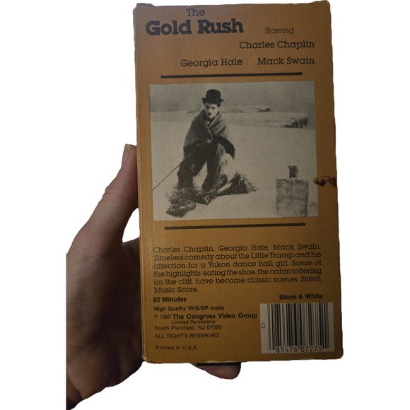 The gold rush VHS the congress video group - Picture 4 of 4